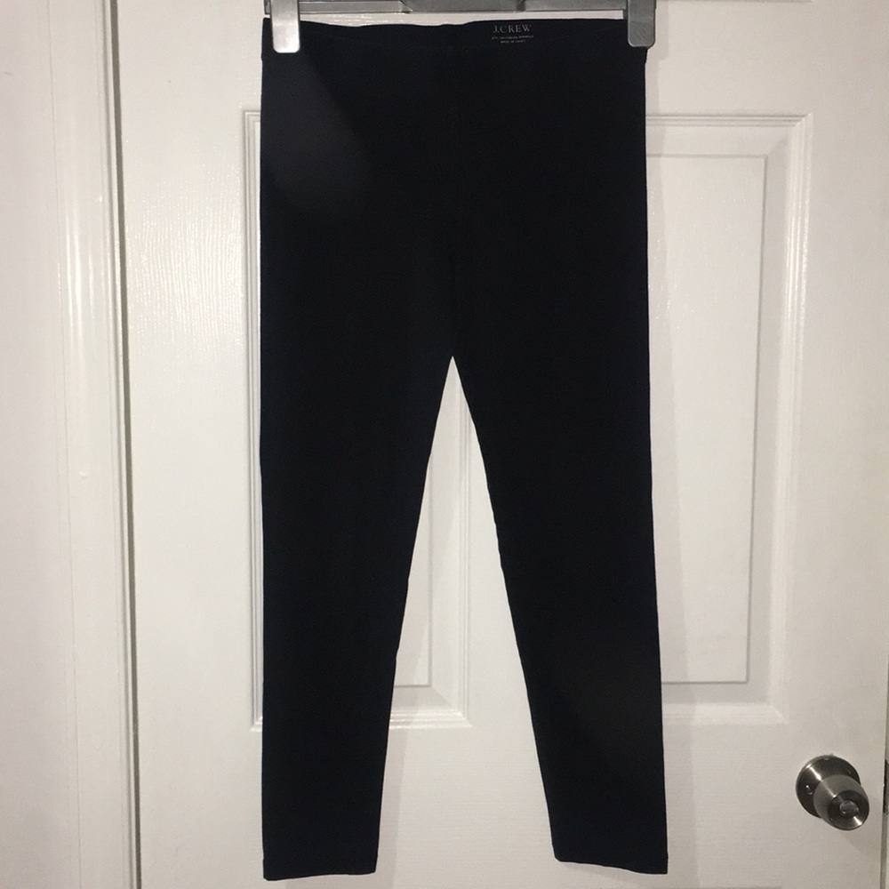 J. Crew black leggings.